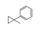 (1-methylcyclopropyl)benzene结构式