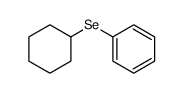 cyclohexylselanylbenzene Structure