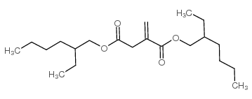 bis-(2-Ethylhexyl)methylenesuccinate Structure