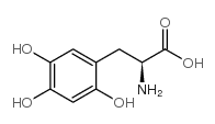 2,4,5-TRIHYDROXYPHENYLALANINE structure