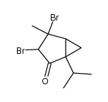 umbellulone dibromide Structure