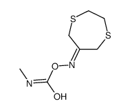 (1,4-dithiepan-6-ylideneamino) N-methylcarbamate Structure