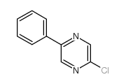 2-CHLORO-5-PHENYL-PYRAZINE structure