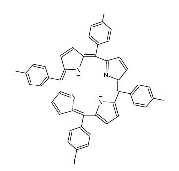 5,10,15,20-tetra-(4-iodophenyl)porphyrin picture