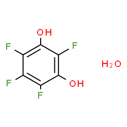 TETRAFLUORORESORCINOL HYDRATE结构式