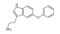 2-(5-phenoxy-1H-indol-3-yl)ethanamine Structure