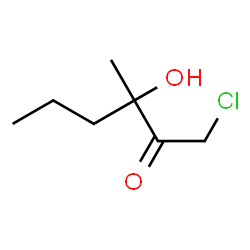 2-Hexanone,1-chloro-3-hydroxy-3-methyl-结构式