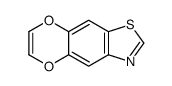 [1,4]Dioxino[2,3-f]benzothiazole(9CI)结构式