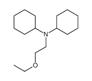 N-cyclohexyl-N-(2-ethoxyethyl)cyclohexanamine Structure