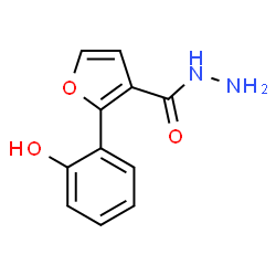 2-(2-HYDROXY-PHENYL)-FURAN-3-CARBOXYLIC ACID HYDRAZIDE结构式