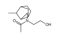 N-(2-hydroxyethyl)-N-[(2-methyl-3-bicyclo[2.2.1]heptanyl)methyl]acetamide Structure