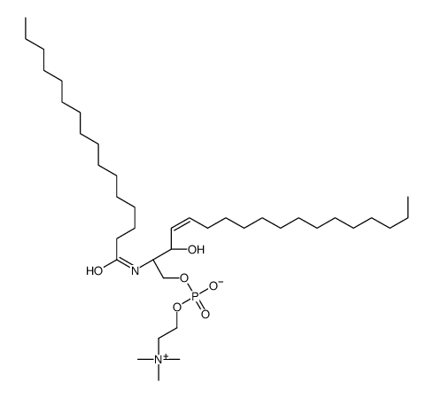 鞘磷脂(鸡蛋,鸡肉)结构式