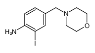 2-Iodo-4-(4-morpholinylmethyl)aniline Structure