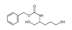 (R)-2-N-CBZ-AMINOPENTANE-1,5-DIOL Structure