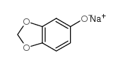 sodium 3,4-(methylenedioxy) phenolate Structure