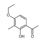 4′-乙氧基-2′-羟基-3′-甲基苯乙酮结构式