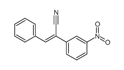 2-(3-nitro-phenyl)-3c()-phenyl-acrylonitrile Structure