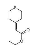 ethyl 2-(thian-4-ylidene)acetate结构式