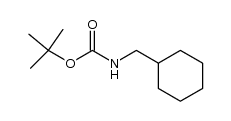 tert-butyl N-cyclohexylmethylcarbamate Structure