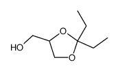 2,2-Diethyl-1,3-dioxolane-4-methanol structure