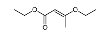 3-乙氧基-2-丁烯酸乙酯结构式