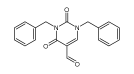 1,3-dibenzyl-5-formyluracil结构式