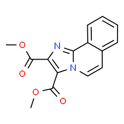 Imidazo[2,1-a]isoquinoline-2,3-dicarboxylic acid dimethyl ester Structure