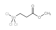 3-(三氯锡)丙酸甲酯结构式