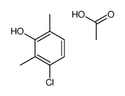 acetic acid,3-chloro-2,6-dimethylphenol Structure