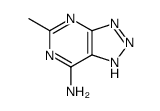 1H-1,2,3-Triazolo[4,5-d]pyrimidin-7-amine, 5-methyl- (9CI) picture