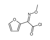 2-methoxyimino-2-(fur-2-yl)acetyl chloride Structure