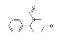 4-(N-甲基-N-亚硝胺基)-4-(3-吡啶基)丁醛图片