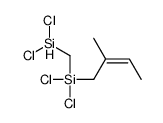 dichloro-(dichlorosilylmethyl)-(2-methylbut-2-enyl)silane结构式