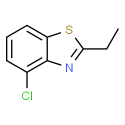 Benzothiazole, 4-chloro-2-ethyl- (9CI)结构式