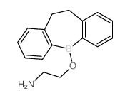 2-(5,6-dihydrobenzo[b][1]benzoborepin-11-yloxy)ethanamine结构式