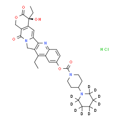 伊立替康-D10盐酸盐结构式