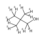 2,2-bis(methyl-d3)propan-1,1,3,3,3-d5-1-ol结构式