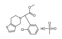 Clopidogrel besylate Structure