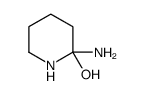 2-aminopiperidin-2-ol Structure