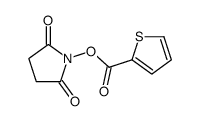 (2,5-dioxopyrrolidin-1-yl) thiophene-2-carboxylate结构式