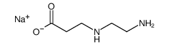 sodium N-(2-aminoethyl)-beta-alaninate Structure