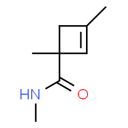 2-Cyclobutene-1-carboxamide,N,1,3-trimethyl-(9CI) Structure