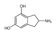 2-amino-4,6-dihydroxyindan结构式