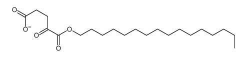 5-hexadecoxy-4,5-dioxopentanoate结构式