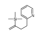 trimethyl(4-pyridin-2-ylbut-1-en-2-yl)silane结构式