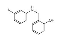 2-[(3-iodoanilino)methyl]phenol结构式