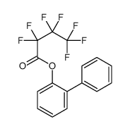 (2-phenylphenyl) 2,2,3,3,4,4,4-heptafluorobutanoate结构式