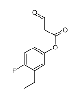 3-ETHYL-4-FLUOROPHENYL-3-OXOPROPANOATE结构式