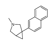 3-methyl-1-naphthalen-2-yl-3-azabicyclo[3.1.0]hexane Structure