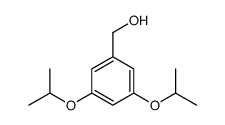 [3,5-di(propan-2-yloxy)phenyl]methanol structure